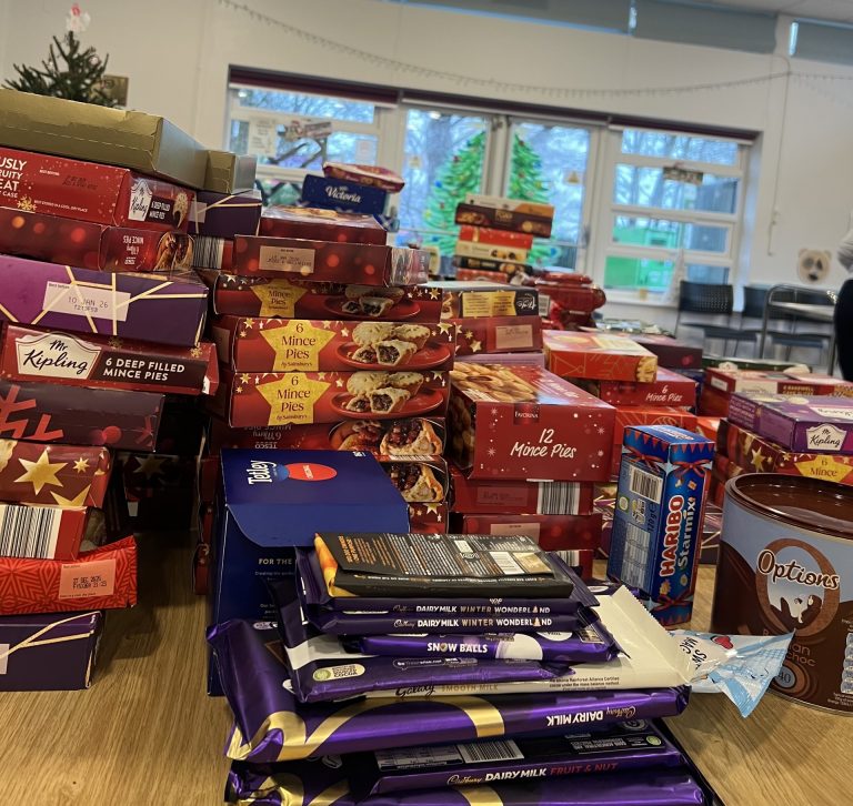 Organising the donations