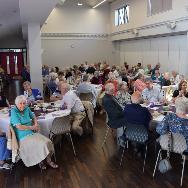 Fantastic Tea Party entertained by the Fleet U3A Ukelele Group