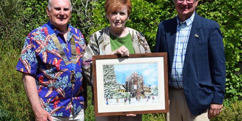 Susie presented ‘Farnham Castle at Christmas’ at our Charter lunch