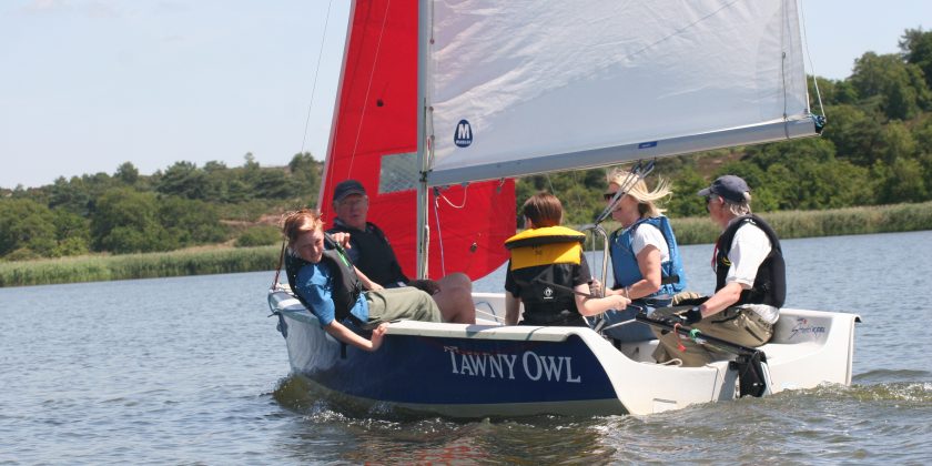 Young Carers enjoy a taster session at Frensham