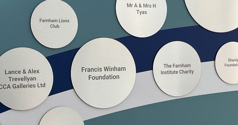 Recognition for supporting new PTH Hospice