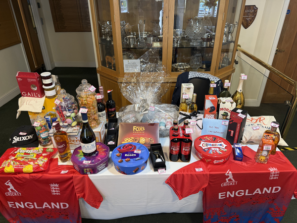 Raffle Prize Table