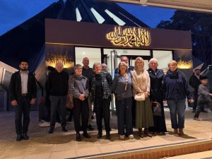 Lions visit Mubarak Mosque
